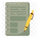 Redação de artigo  Ícone