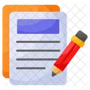 Redação de conteúdo  Ícone