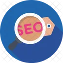 Seo Redaccion De Palabras Clave Etiquetas Icono