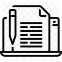 Redacción  Icono