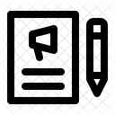Redacción  Icono