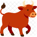 Bull Mammal Animal Icon