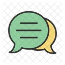 Sprache Kommunikation Chat Icon