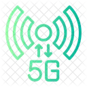 5 G Rede Conexao Ícone