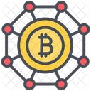 Bitcoin Bitcoins Blockchain Icon