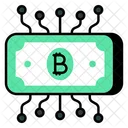 Rede Bitcoin Rede De Criptomoeda Criptografia Icon