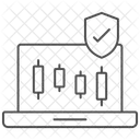 Icone Trade Network Thinline Ícone