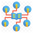 Rede de aprendizagem  Ícone