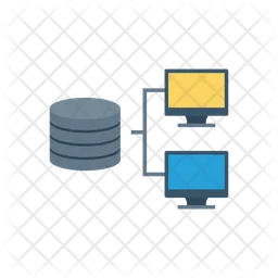 Rede de banco de dados  Ícone