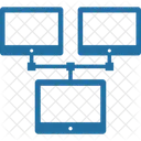 Redes De Computadores Data Center Dispositivos Interconectados Ícone