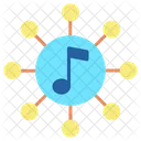 Rede Imusic Rede De Musica Conexao De Musica Icon