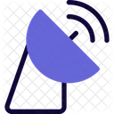 Rede De Satelite Satelite Antena Parabolica Ícone