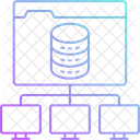 Rede De Servidores Ícone