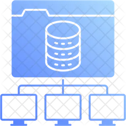 Rede de servidores  Ícone
