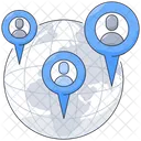 Rede global  Icon