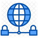 Rede global  Ícone
