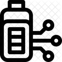 Rede Inteligente Bateria Energia Ícone