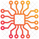 Rede Neural Inteligencia Artificial Aprendizagem Profunda Ícone