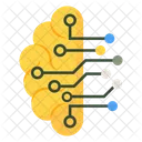 Cerebro Artificial Inteligencia Artificial Inteligencia Artificial Ícone