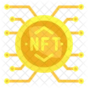 Rede Nft Conexao Nft Nft Ícone