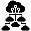 Computacao Em Nuvem Dados Em Nuvem Rede Em Nuvem Ícone