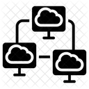 Computacao Em Nuvem Dados Em Nuvem Rede Em Nuvem Ícone