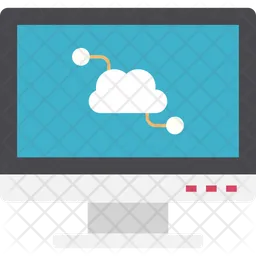 Rede em nuvem  Ícone