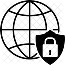 Seguranca De Rede Firewall Criptografia Ícone