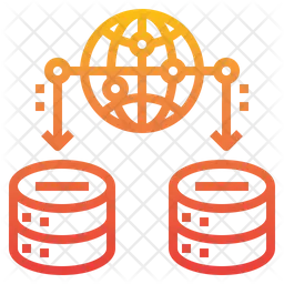 Rede de servidores  Ícone