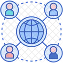 Rede Social Ícone