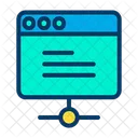 Rede Web Pagina Da Web Ícone