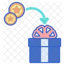 Redeem Point Shopping Point Gift Point Icon
