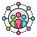 Redes Sociales Social Redes Icono