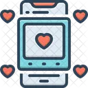Redes Sociales Redes Sociales Medios Sociales Icono