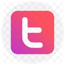 Redes Sociales Twitter Redes Sociales Icon