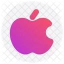 Redes Sociales Manzana Iphone Icon