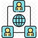 Redes Sociales Icono