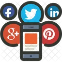 Redes Sociales Compartir Red Icono