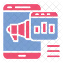 Redes Sociales Telefonos Inteligentes Promocion Icono