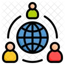 Red Social Conexion Redes Sociales Icono