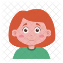 Redhead Girl  Icon