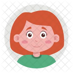 Redhead Girl  Icon