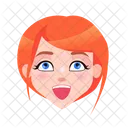 Woman Emotional View Feeling Icon