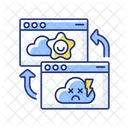 Redireccion Redireccion Permanente Error Icono