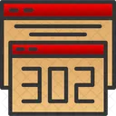 Redireccionamiento Navegador Error Icono