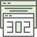 Redireccionamiento Navegador Error Icono