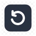 Redo Rectangle Redo Circle Arrow Icon