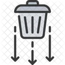 Reduce Waste Bin Icon