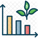 Reduce Cost Reduce Plant Cost Growth Icon