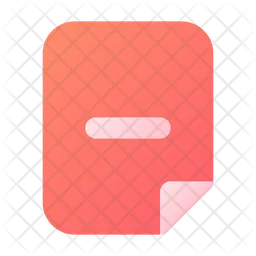 Reduce File  Icon
